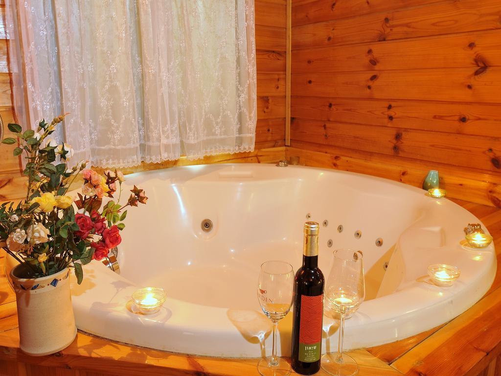 The Galilee Cabin Villa Arbel Rum bild
